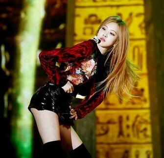 Blackpink Ros At Mma Black Pink