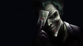 Joker Smile Card 4k Wallpaper