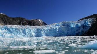Wallpaper Sky Winter Ice Alaska Glaciers Of