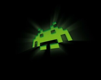 Space Invader Wallpaper