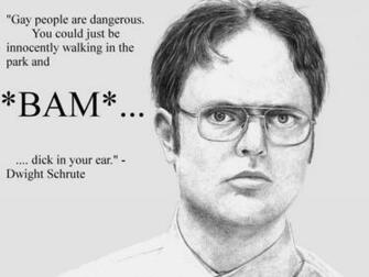 Schrute Drawings Knowledge Quotes Humor Sadic Gay Wallpaper Background