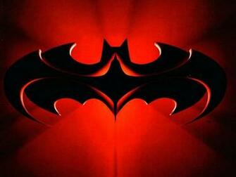Batman And Robin Logo Red Wallpaper