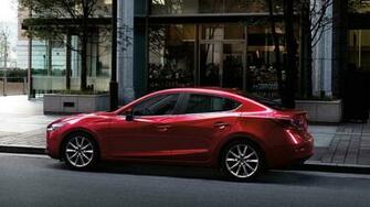 Mazda Red Color On Road In City 4k HD Wallpaper