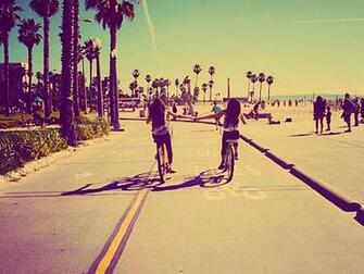Girls Cute Summer Sun Beach Sea Bestfriends Bike Fuckaslutanddieofaids