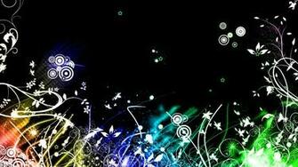 Flowers Vectors Abstract Wallpaper Vector