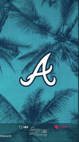 Spring Atlanta Braves Wallpaper Baby