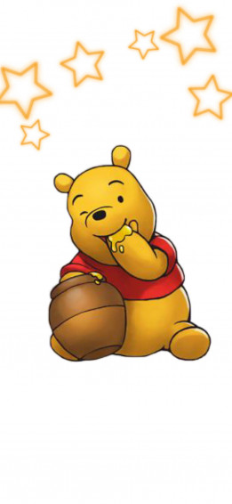 Cute Winnie The Pooh iPhone Wallpaper