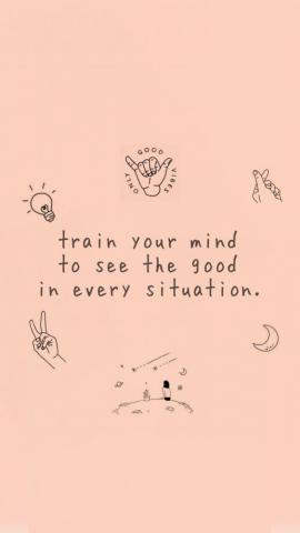Positivity Wallpaper Top Background