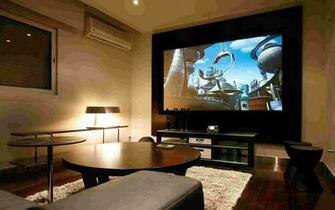 Home Theater Wallpaper Ome Buildings