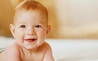 Very Happy Cute Baby Computer Wallpaper