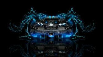 Blue Neon HD Wallpaper Design By Tony Kokhan El