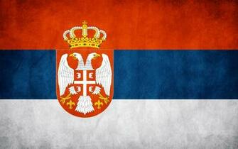 HD Serbia Flag Wallpaper