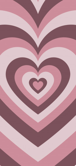 Pink Hearts Heart iPhone Wallpaper Pattern