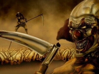 Wallpaper Evil Clown