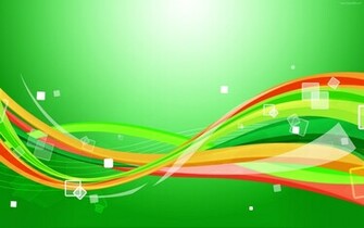 Background Green Colourful In Wallpaper