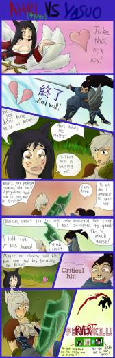 Yasuo Vs Ahri Riven By Acemoore