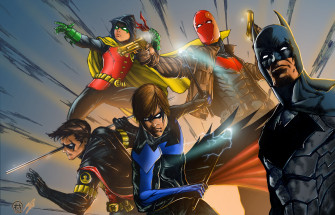 Knights Of Gotham 4k Superheroes Wallpaper Robin Red