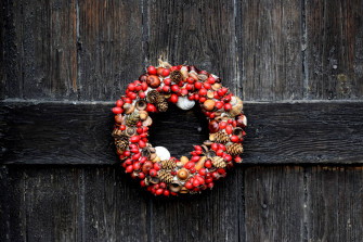 Christmas Wreath Wallpaper