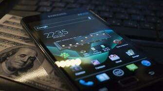 Samsung Galaxy Mobile Phone Touch Screen Wallpaper Background Full