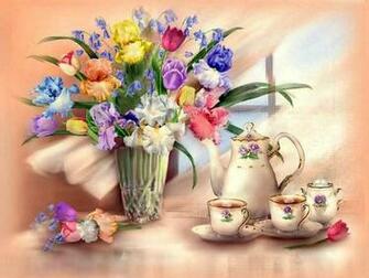 Tea Party Wallpaper