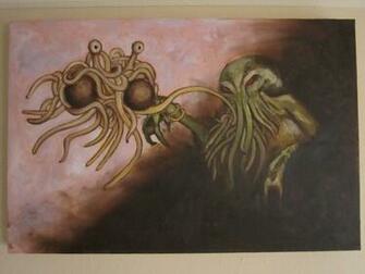 Flying Spaghetti Monster Wallpaper