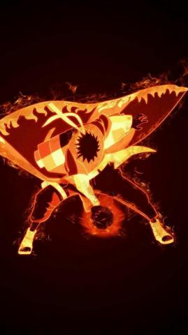 Glowing Naruto Shippuden Anime Uzumaki