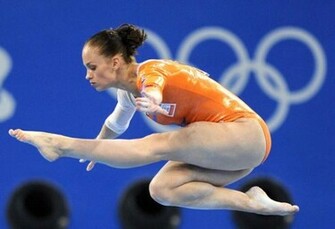 Michael Jordan Gymnast Suzanne Harmes Wallpaper