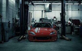 Honda S2000 Car Garage HD Wallpaper Background UHD 2k 4k 5k