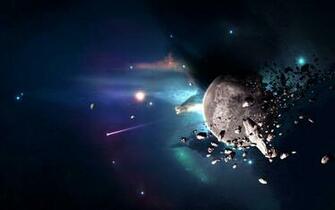 Space Debris Digital Artwork