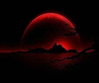 Red Moon 3d Wallpaper HD Best