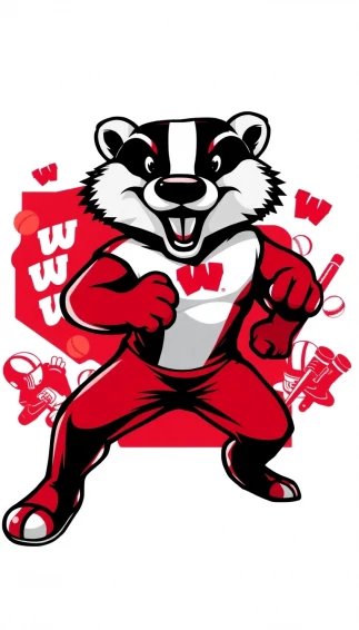 Bucky Badger Wallpaper