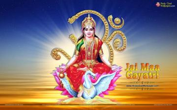 Gayatri Mata HD Wallpaper