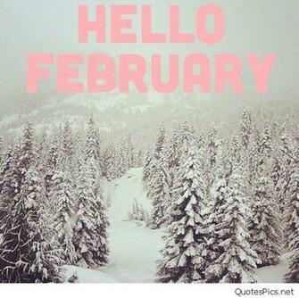 Funny Cute Hello February Image Quotes And Wallpaper