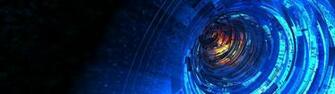 Multi Monitor Dual Screen Sci Fi Wallpaper Background