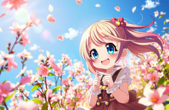 Cute Anime Girl Wallpaper