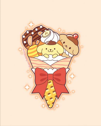 Sugar Coated Unicorns Sanrio Crepes Sally2 In