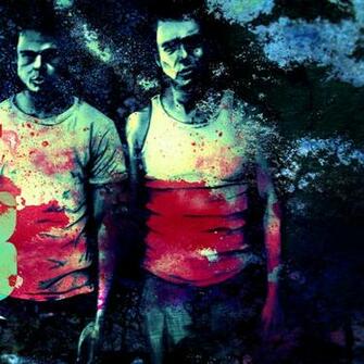 Fight Club Man Fighter Blood Title T Shirt Wallpaper Background