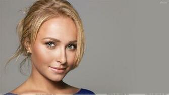 Hayden Panettiere Smiling And Wet Lips Face Closeup Wallpaper