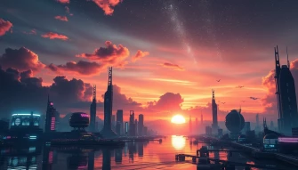 Epic Computer Background
