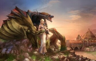 Wallpaper A Song Of Ice And Fire Daenerys