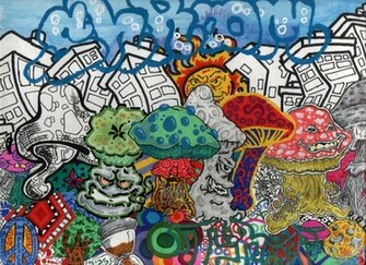 Shroom Trip Wallpaper By
