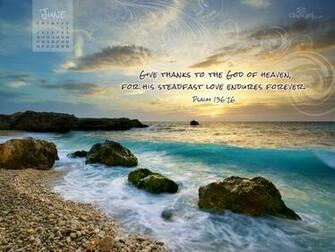 Psalm Christian Desktop Calendar Wallpaper For Computer