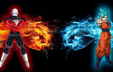 Wallpaper Fire Red Flame Ice Game Alien Blue Anime Evil