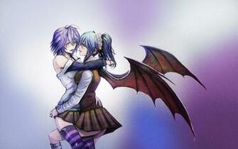 Inlove Rosario Vampire Wallpaper