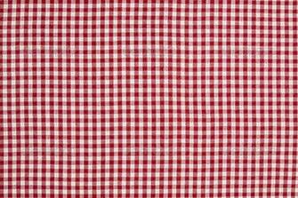 Red And White Gingham Checkered Tablecloth Fabric Textures