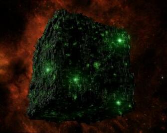 Borg Cube Wallpaper Background