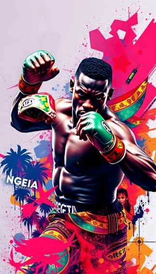 Israel Adesanya Phone Wallpaper