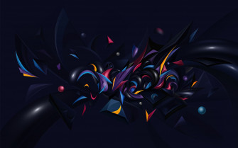 Abstract Computer Background