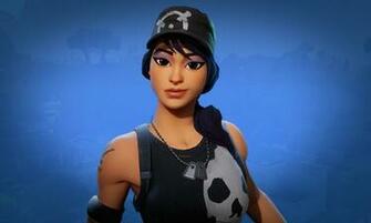 Survival Specialist Fortnite Skin Girl With Skull Shirt
