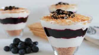 Wallpaper Cheesecake Blueberry Sauce Food